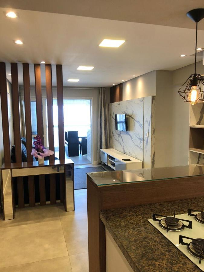 Apartamento Jardim Do Mar, Frente A Praia Praia Grande  Zewnętrze zdjęcie